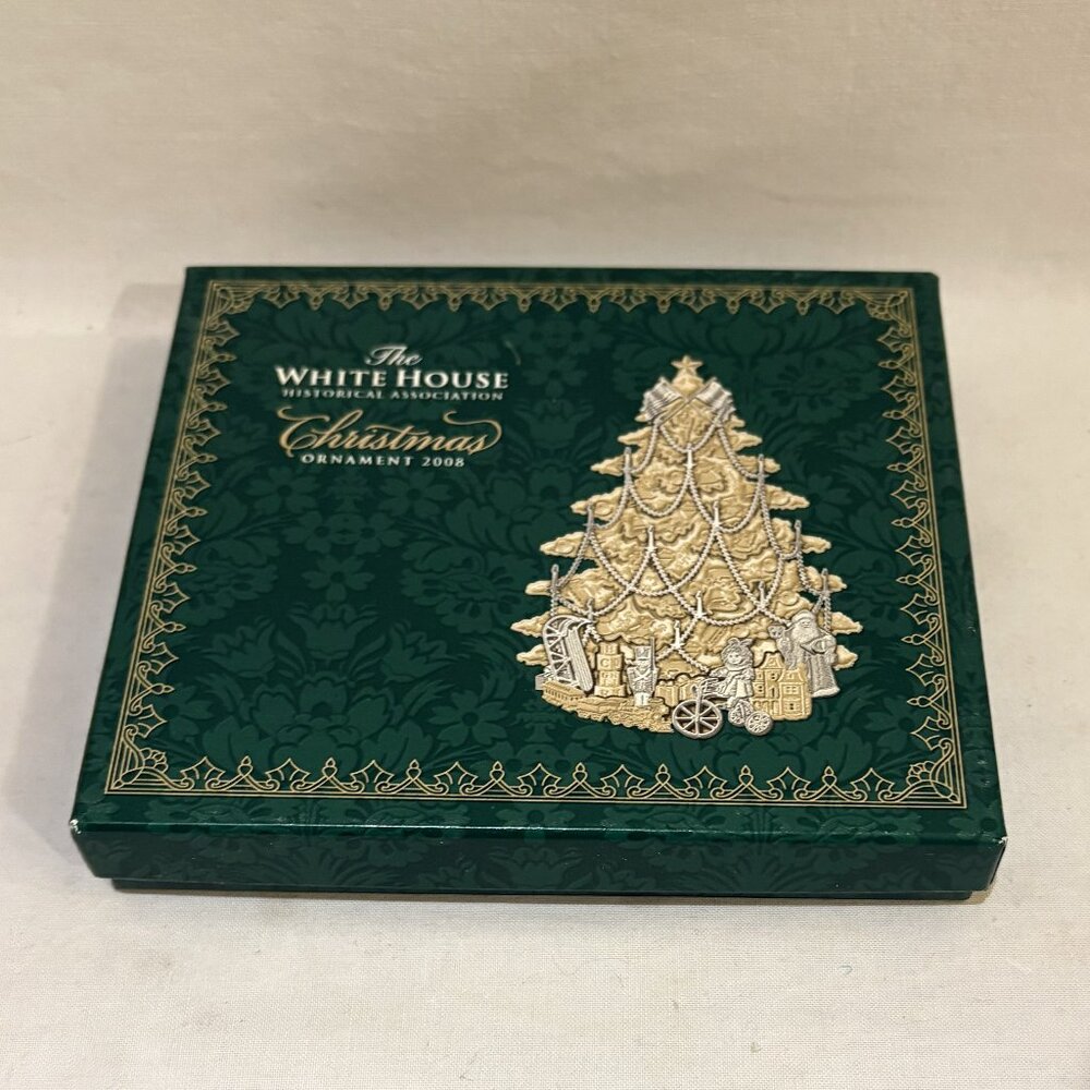 White House 2008 Christmas Ornament NIB White House Historical Association